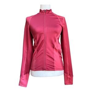 Novara Jacket Womens XS Pink Cycling Full Zip Bike Athletic Racing Workout Sport
